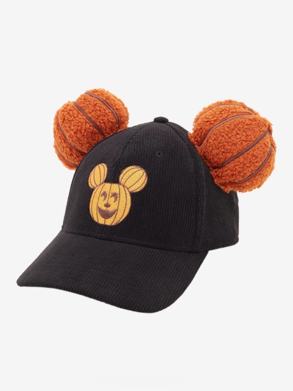 New Disney Mickey Mouse Pumpkin 3D Ear Dad Cap